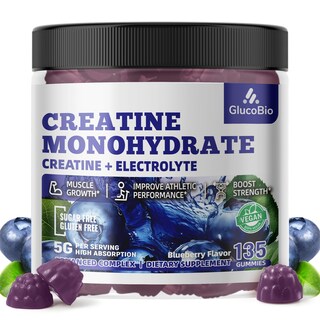 Foto 1 | Foto 1 | Gomitas De Monohidrato De Creatina Supplement Glucobio 135 Unidades - Venta Internacional.