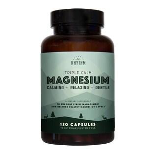 Foto 1 | Foto 1 | Suplemento Natural Rhythm Triple Calm Magnesio 150 Mg 120 Cápsulas - Venta Internacional.