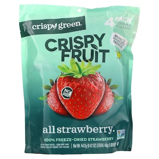 Foto 1 | Foto 1 | Fresa Liofilizada Verde Crujiente 50 G - Venta Internacional.