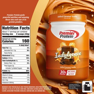 Foto 5 | Foto 5 | Proteína En Polvo Premier Protein Indulgence 30 G De Proteína - Venta Internacional.