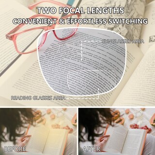 Foto 4 | Foto 4 | Gafas De Sol Bifocales Fsrtep Classic Retro Reading Paquete De 3 Unidades 2 5 Unidades - Venta Internacional.