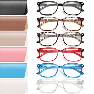 Foto 1 | Foto 1 | Gafas De Lectura Novivon Blue Light Blocking 1.75 Con 6 Fundas - Venta Internacional.