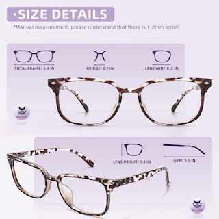 Foto 2 | Foto 2 | Gafas De Lectura Novivon Blue Light Blocking 1.75 Con 6 Fundas - Venta Internacional.