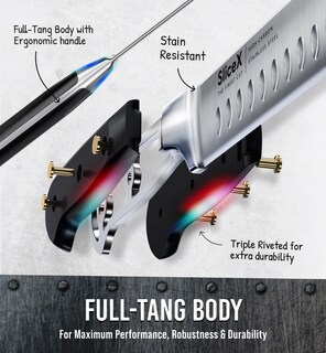 Foto 4 | Foto 4 | Cuchillo Para Rebanar Bright Hobby Brisket 12 Para Asar A La Parrilla  Acero Alemán - Venta Internacional.