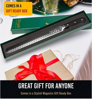 Foto 7 | Foto 7 | Cuchillo Para Rebanar Bright Hobby Brisket 12 Para Asar A La Parrilla  Acero Alemán - Venta Internacional.