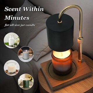Foto 4 | Foto 4 | Lámpara Calentadora De Velas Eandisom Con Temporizador Para Velas En Tarro - Venta Internacional.