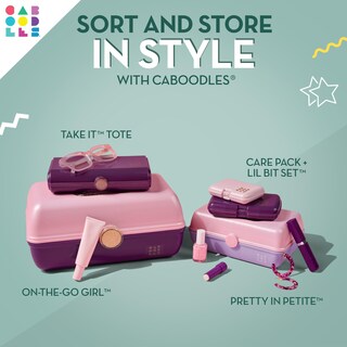 Foto 3 | Foto 3 | Estuche Para Cosméticos Caboodles Take-it Con Espejo Y Bandeja - Venta Internacional.