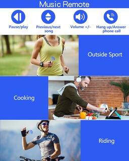 Foto 5 | Foto 5 | Anillo De Control Remoto Bluetooth Zttopo Tiktok Scrolling - Venta Internacional.