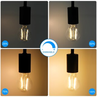 Foto 6 | Foto 6 | Bombilla Led De Filamento E Energetic 3cct E26 De 6 5 W (paquete De 6) - Venta Internacional.
