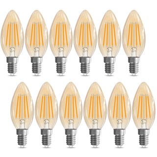 Foto 1 | Foto 1 | Bombilla Led Gvvoohome E12 Para Candelabro 4 W 2200 K Color Ámbar Cálido 400 Lúmenes - Venta Internacional.