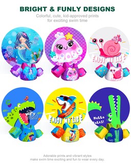 Foto 6 | Foto 6 | Chaleco De Natación Aeocoo Puddle Float Jumper 9-14-23-27-32 Kg 1-3-5-6-9 Años - Venta Internacional.