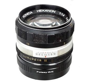 Foto 3 | Foto 3 | Adaptador De Lente Fotasy Konica Ar A Montura E Para Sony A7 A7r A7s - Venta Internacional.