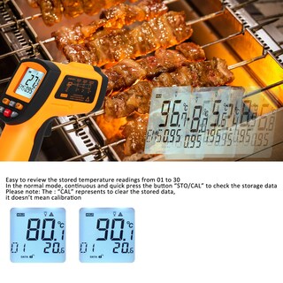Foto 3 | Foto 3 | Termómetro Infrarrojo Xrclif Para Medir Altas Temperaturas - Venta Internacional.