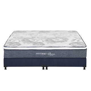 Foto 2 | Foto 2 | Colchón Restonic Ghana King Size + Box Dicasa + Almohada Royal Twin + Protector Lux + Sábanas Royal