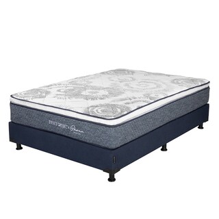 Foto 2 | Foto 2 | Colchón Restonic Ghana Matrimonial + Box Dicasa + Almohada Royal Twin + Protector Lux + Sábanas Royal