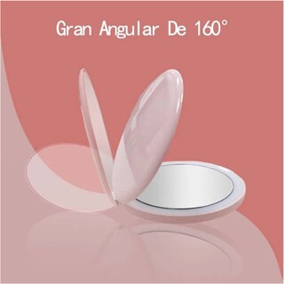 Foto 5 | Foto 5 | ''espejo Con Led Luz Recargable Para Maquillaje Portatil 1x2 Rosa ''