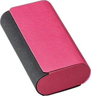 Foto 1 | Foto 1 | Funda Doble Para Gafas Meigan Carcasa Rígida De Aluminio Color Rosa - Venta Internacional.
