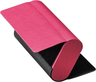 Foto 2 | Foto 2 | Funda Doble Para Gafas Meigan Carcasa Rígida De Aluminio Color Rosa - Venta Internacional.