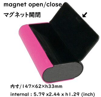 Foto 5 | Foto 5 | Funda Doble Para Gafas Meigan Carcasa Rígida De Aluminio Color Rosa - Venta Internacional.