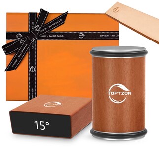 Foto 1 | Foto 1 | Afilador De Cuchillos Toptzon Diamond Brown Con Soporte Y Correa - Venta Internacional.