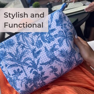 Foto 7 | Foto 7 | Bolsa De Maquillaje Popups Grande De Neopreno Impermeable 20 X 27 X 13 Cm - Venta Internacional.