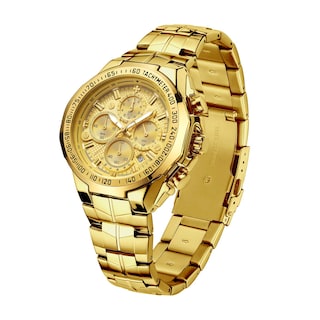 Foto 1 | Foto 1 | Reloj Wwoor Cronógrafo Impermeable De Acero Inoxidable Dorado Para Hombre - Venta Internacional.