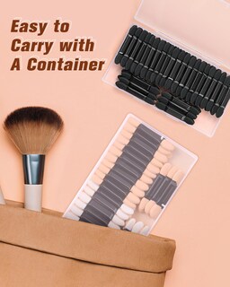 Foto 5 | Foto 5 | Aplicadores De Sombras De Ojos Morgles De Doble Cabezal 50 Unidades Con Contenedor - Venta Internacional.