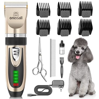 Foto 1 | Foto 1 | Cortaúñas Para Perros Oneisall De Bajo Ruido 2 Velocidades Recargables Color Dorado - Venta Internacional.