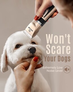 Foto 2 | Foto 2 | Cortaúñas Para Perros Oneisall De Bajo Ruido 2 Velocidades Recargables Color Dorado - Venta Internacional.
