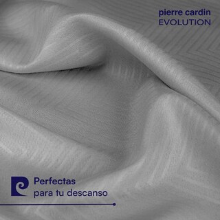 Foto 2 | Foto 2 | Juego De Sábanas Individual 100% Microfibra Pierre Cardin Gris