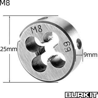 Foto 3 | Foto 3 | Set De Rosca Para Máquina Burkit M8 X 1.25 Tap And Die - Venta Internacional.