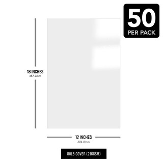 Foto 6 | Foto 6 | Cartulina S Impresión Superfina A Doble Cara Brillante 80 Libras 12 X 18 - Venta Internacional.