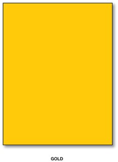 Foto 1 | Foto 1 | Cartulina S Con Impresión Superfina 65 Libras 8 5 X 5 5 50 Hojas Color Dorado - Venta Internacional.