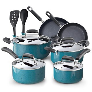Foto 1 | Foto 1 | Juego De Utensilios De Cocina Cook N Home Antiadherentes 12 Piezas Color Turquesa - Venta Internacional.