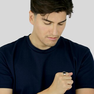 Foto 4 | Foto 4 | Anillo De Plata .925 Crixus Joyería De Ónix