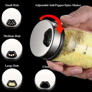 Foto 4 | Foto 4 | Salero Y Pimentero Verdental Vaso Grande De 450 Ml Con Etiquetas - Venta Internacional.
