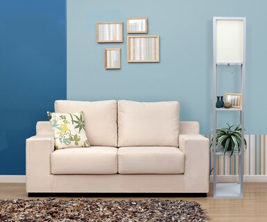Foto 4 | Foto 4 | Lámpara De Pie Simple Designs Lf1014-gry-2pk Etagere Paquete De 2 Gris - Venta Internacional.