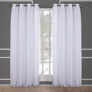 Foto 3 | Foto 3 | Cortinas Town & Country Luxe Talia De Doble Capa 52 X 213 Cm Paquete De 2 - Venta Internacional.