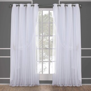 Foto 4 | Foto 4 | Cortinas Town & Country Luxe Talia De Doble Capa 52 X 213 Cm Paquete De 2 - Venta Internacional.