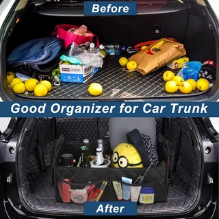 Foto 5 | Foto 5 | Organizador Deosk Para Maletero De Coche 70 L Resistente Al Agua Poliéster Negro - Venta Internacional.