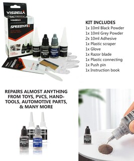 Foto 2 | Foto 2 | Pegamento Reparador Visbella 7 Seconds Speedy Fix Con Polvos De Relleno - Venta Internacional.
