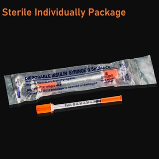 Foto 6 | Foto 6 | Jeringa U-100 De 0 5 Ml Con Aguja 31 G 8 Mm 1/2 Cc Desechable 20 Unidades - Venta Internacional.