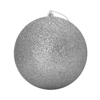 Foto 1 | Foto 1 | Esfera Para Árbol De Navidad Artego Gigante De 25 Cm De Diámetro - Una Pieza Plata Montaña Línea Sky