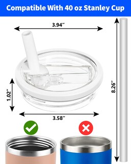 Foto 2 | Foto 2 | Vaso Stanley Con Tapa Abatible De Repuesto 1.2 L 40 Oz 2 Unidades - Venta Internacional.