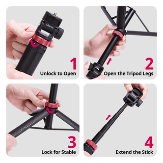 Foto 5 | Foto 5 | Trípode Para Selfies Ulanzi Mt-71 Invisible Largo Y Extensible 150 Cm - Venta Internacional.