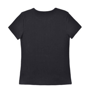 Foto 2 | Foto 2 | Playera De Manga Corta Para Mujer Cuello Redondo Deportiva Mod 23-039 Black Jiko Ai