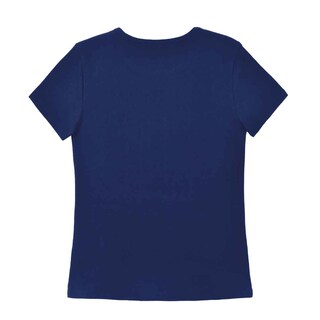 Foto 2 | Foto 2 | Playera De Manga Corta Para Mujer Cuello Redondo Deportiva Mod 23-039 Navy Jiko Ai