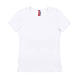 Foto 1 | Foto 1 | Playera De Manga Corta Para Mujer Cuello Redondo Deportiva Mod 23-039 White Jiko Ai