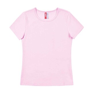 Foto 1 | Foto 1 | Playera De Manga Corta Para Mujer Cuello Redondo Deportiva Mod 23-039 Pink Jiko Ai