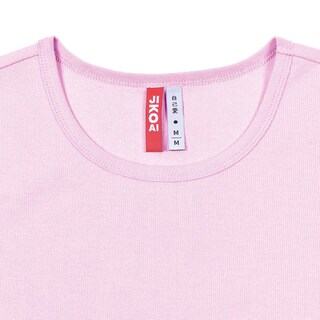 Foto 3 | Foto 3 | Playera De Manga Corta Para Mujer Cuello Redondo Deportiva Mod 23-039 Pink Jiko Ai